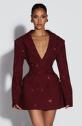Burgundy Glitter
