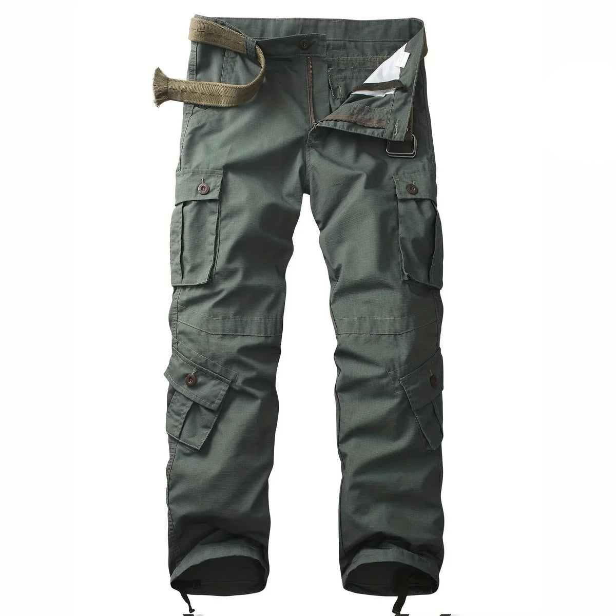 Deep Forest Women's Camo Cargo Pants with Multiple Pockets & Adjustable Hem