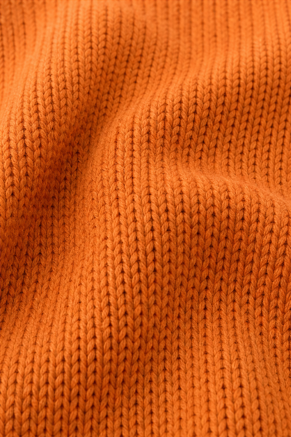 Women's Oversized Hooded Knit Sweater with Ribbed Cuffs