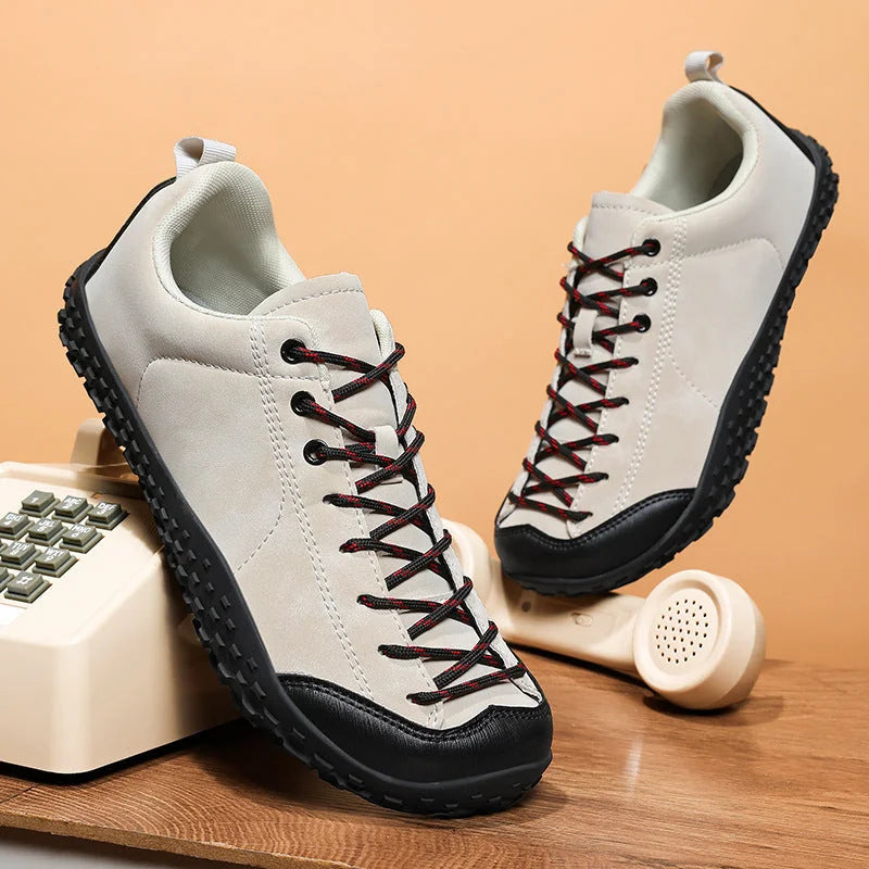 Women's Hiking Sneakers with Anti-Slip Rubber Sole & Reinforced Toe Cap - Pair Lifestyle Angled