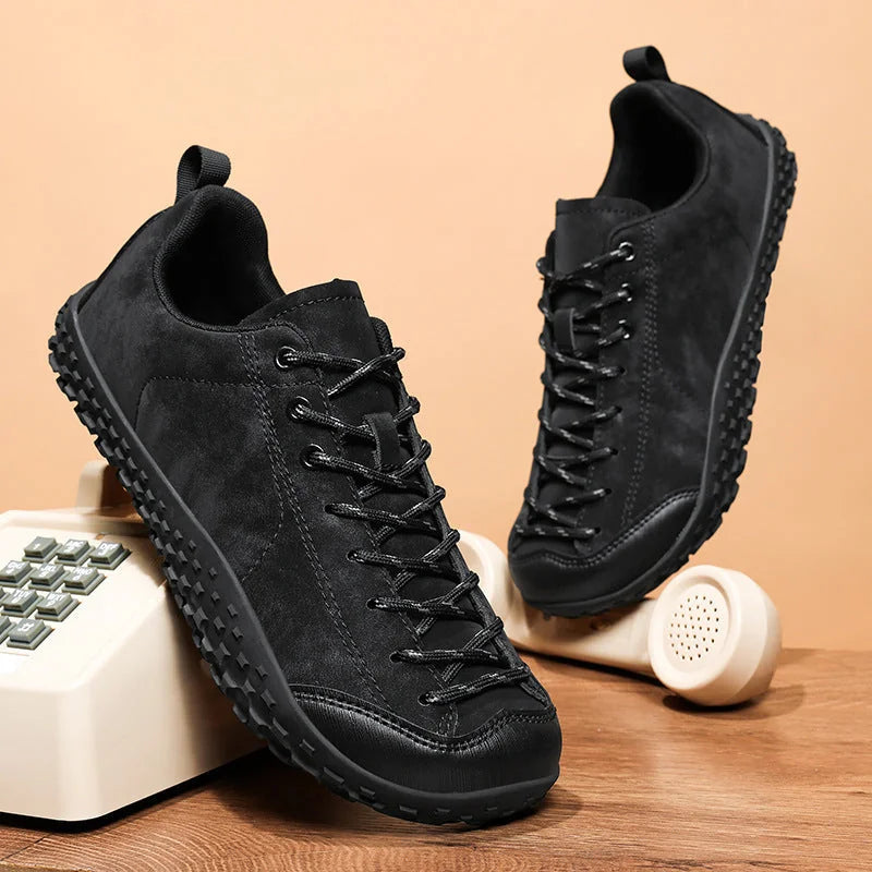 Women's Hiking Sneakers with Anti-Slip Rubber Sole & Reinforced Toe Cap - Pair Lifestyle Tilted