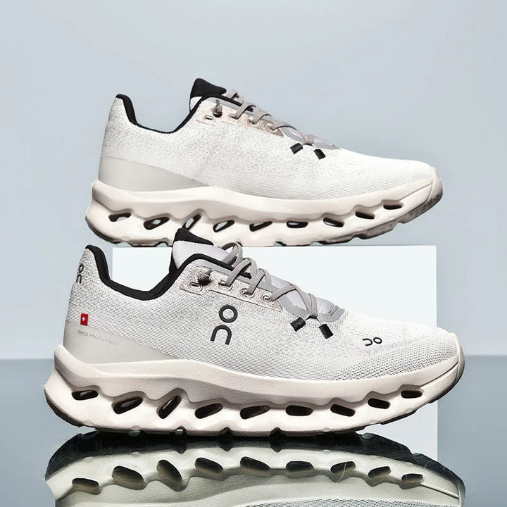 Unisex Running Shoes with Knit Mesh Upper & Hollow Chamber Midsole - Studio Pair