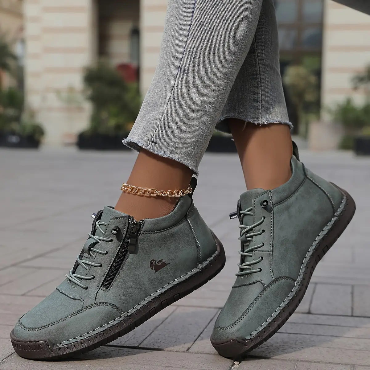 Women's Orthopedic Comfort Shoes with Wide Toe Box & Non-Slip Sole - Outdoor Walk