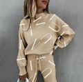 Apricot Letter Print